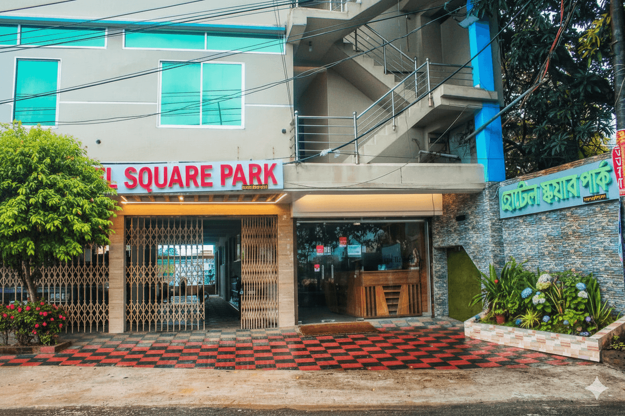 Image of HOTEL SQUARE PARK hotel, Hotel Booking,  Travel with BookMe.