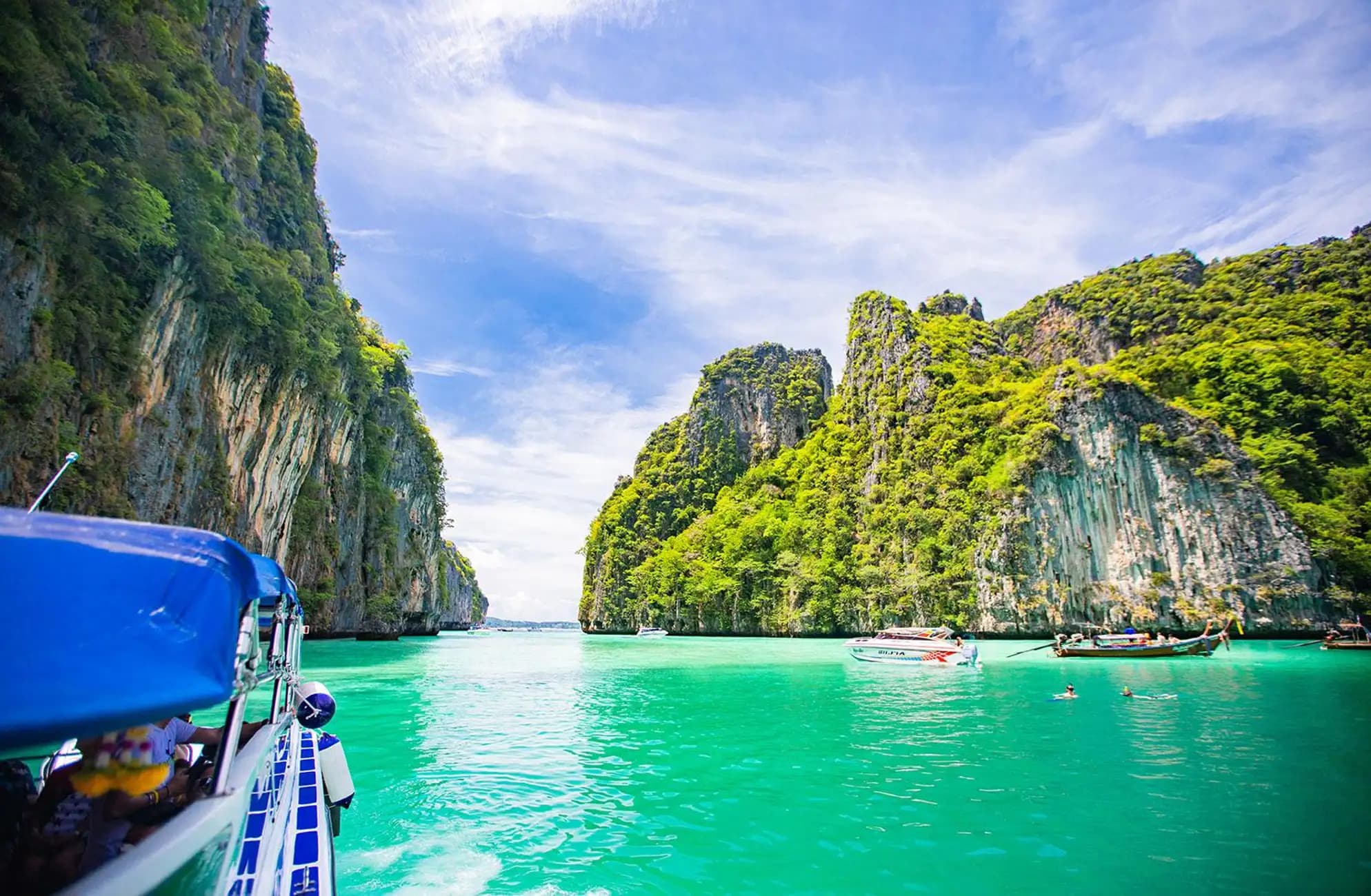 Image of From Krabi: Maya Bay, Bamboo & Phi Phi Islands Day Tour tour package, BookMe Tour Package, Travel with BookMe, Exciting Tour Packages Available, Affordable Prices.