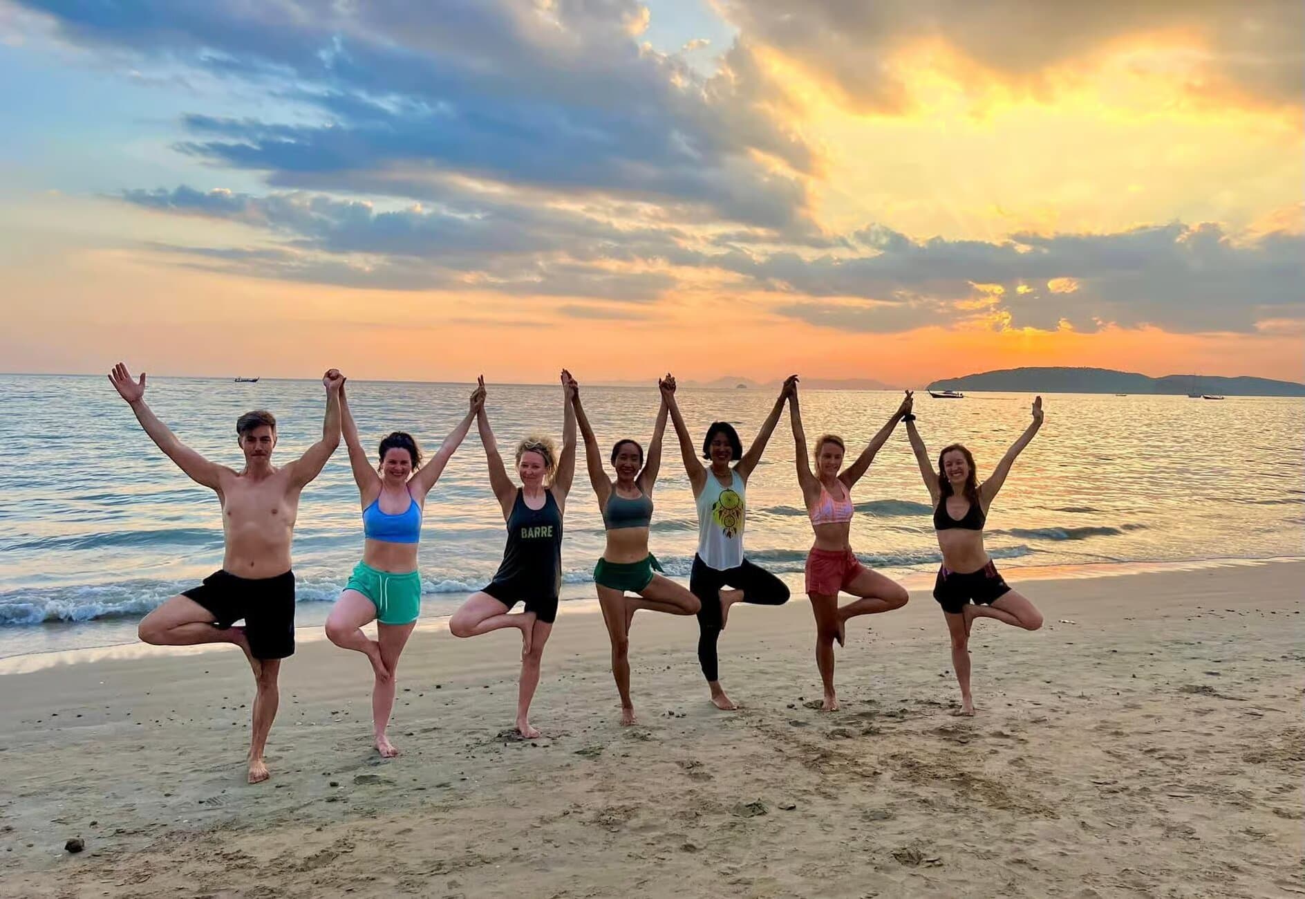 Image of Krabi: Sunset Yoga Balance Join-in Class tour package, BookMe Tour Package, Travel with BookMe, Exciting Tour Packages Available, Affordable Prices.