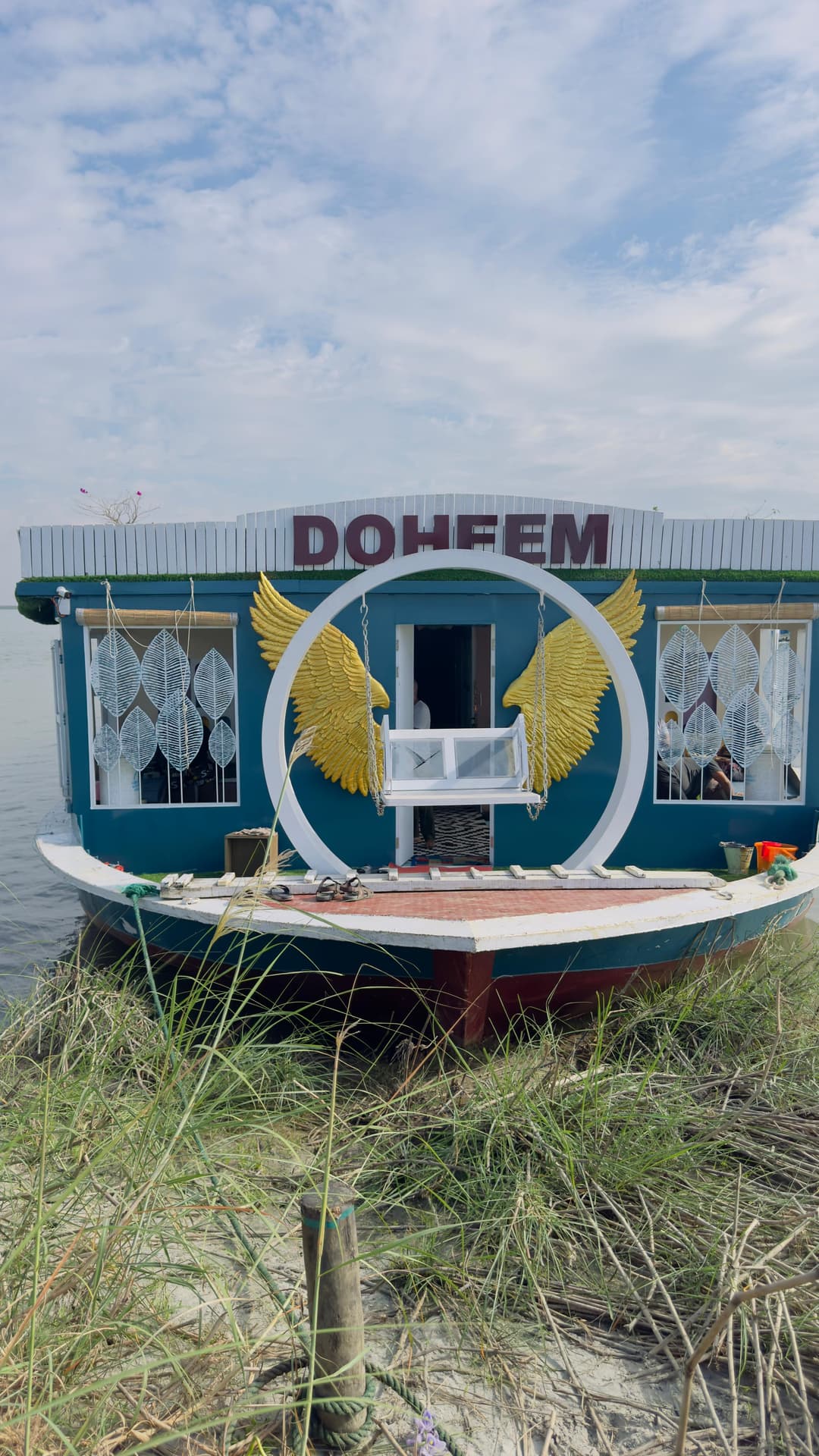 Image of দহিম - Doheem A Luxury Houseboat at Tanguar Haor(AC), Ship Image, BookMe Accommodation, Comfortable Stay, Affordable Prices.